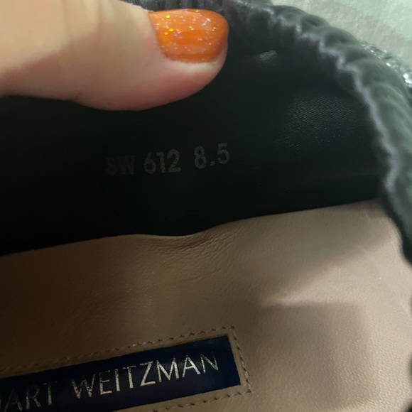 Stuart Weitzman fashion pull on sneaker - Picture 5 of 7